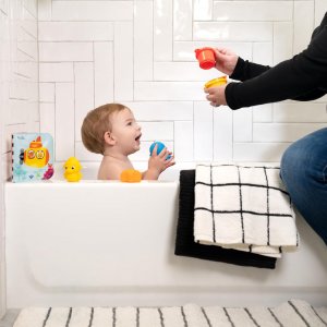 Coffret cadeaux de naissance bébé pour le bain Baby einstein