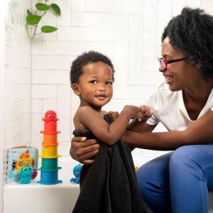 Coffret cadeaux de naissance bébé pour le bain Baby einstein