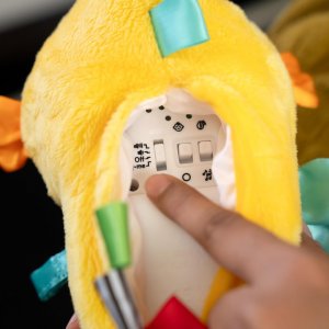 Veilleuse peluche hippocampe jaune Baby einstein