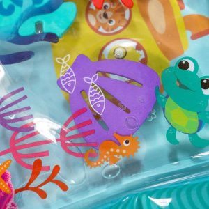 Tapis d'éveil et matelas à eau découverte de l'océan Baby einstein