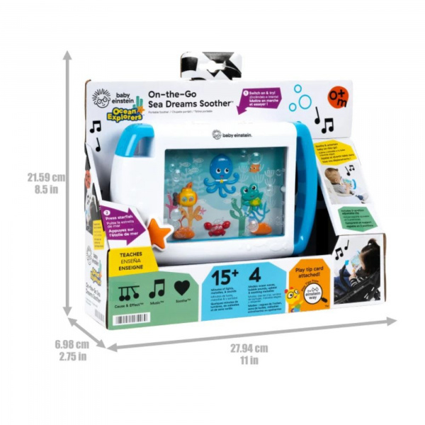 Veilleuse bébé portable rêves marins Baby einstein