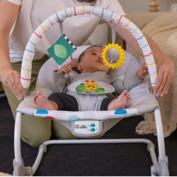 Transat bébé à bascule musical et vibrant dean Baby einstein