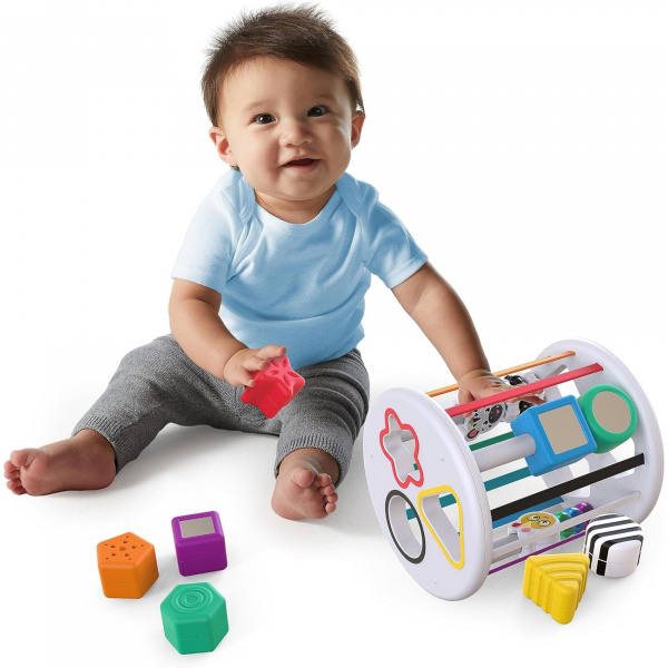 Boîte d’éveil multi-sensorielle zen & cal la chenille Baby einstein