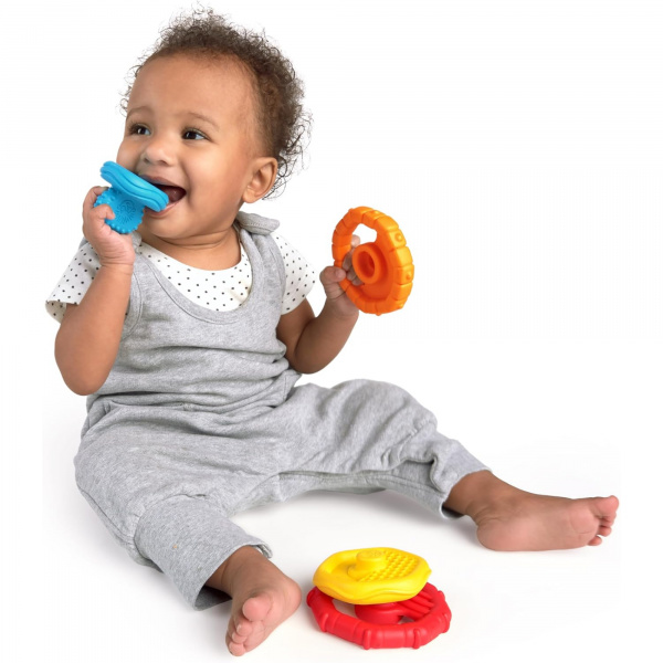 Ensemble de 5 jouets de dentition faciles à attraper Baby einstein
