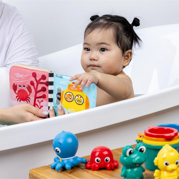 Coffret cadeaux de naissance bébé pour le bain Baby einstein