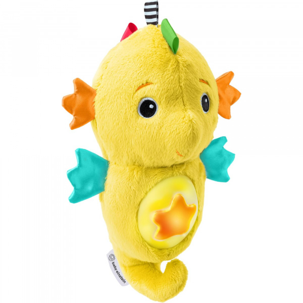 Veilleuse peluche hippocampe jaune Baby einstein