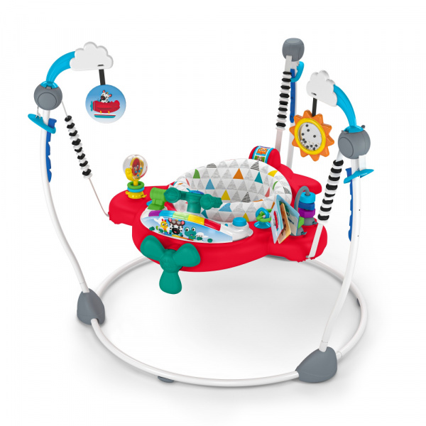 Centre d'activités à rebond petit avion Baby einstein