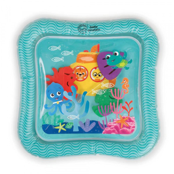 Tapis d'éveil et matelas à eau découverte de l'océan Baby einstein