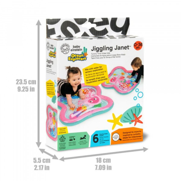 Matelas à eau multisensoriel janet Baby einstein