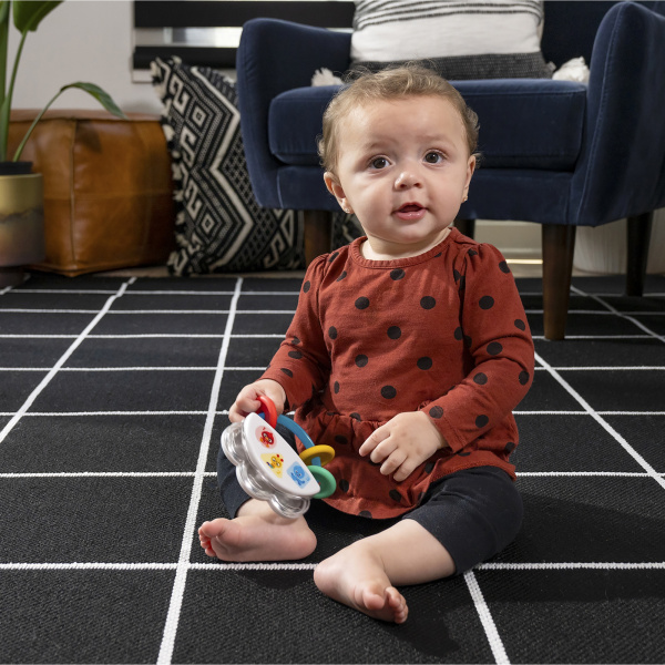 Jouet musical et hochet tiny tambourine Baby einstein