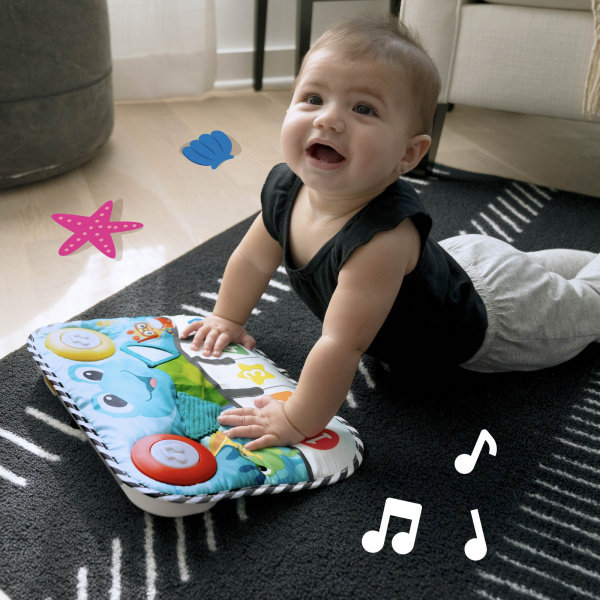 Jouet à suspendre piano musical neptune's kick & explore Baby einstein