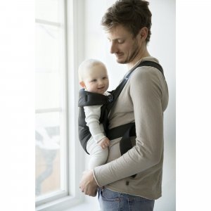 Porte bébé mini coton noir Babybjorn