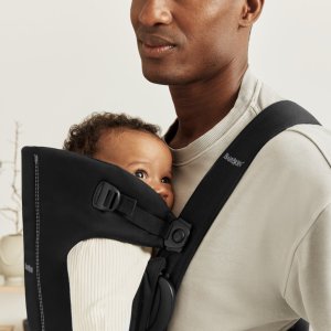 Porte bébé mini coton noir Babybjorn