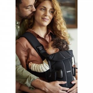 Porte bébé one coton mix noir Babybjorn