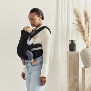 Porte bébé harmony mesh 3d noir Babybjorn