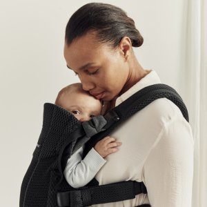 Porte bébé harmony mesh 3d noir Babybjorn