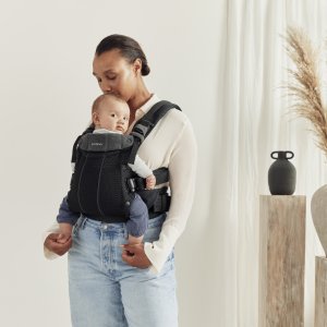 Porte bébé harmony mesh 3d noir Babybjorn