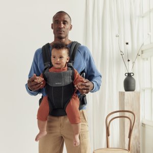 Porte bébé harmony mesh 3d noir Babybjorn
