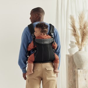 Porte bébé harmony mesh 3d noir Babybjorn