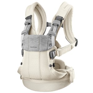 Porte bébé harmony mesh 3d crème Babybjorn