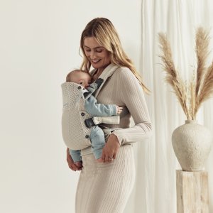 Porte bébé harmony mesh 3d crème Babybjorn