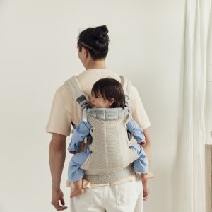 Porte bébé harmony mesh 3d crème Babybjorn