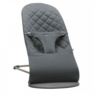 Transat bébé bliss coton matelassé classique anthracite Babybjorn