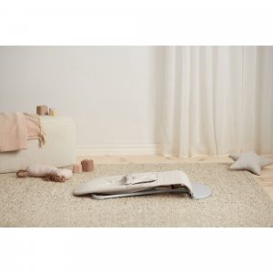 Transat bébé balance soft tissé jersey tri fabric beige clair Babybjorn