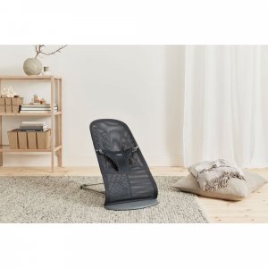 Transat bébé bliss mesh anthracite Babybjorn