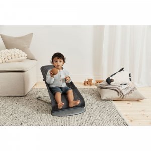 Transat bébé bliss mesh anthracite Babybjorn