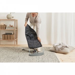 Transat bébé bliss mesh anthracite Babybjorn