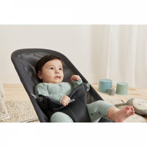 Transat bébé bliss mesh anthracite Babybjorn