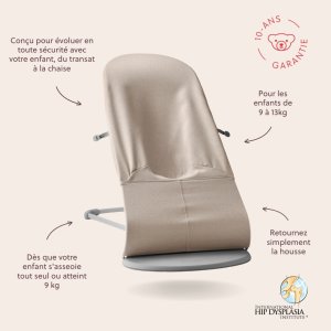 Transat bébé bliss jersey 3d Babybjorn