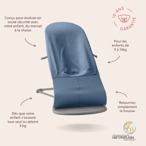 Transat bébé bliss jersey 3d Babybjorn
