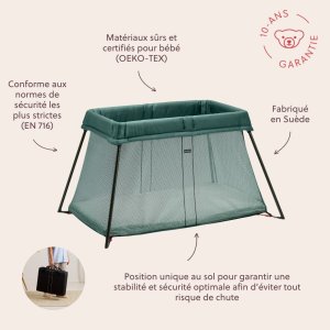 Lit parapluie light vert foncé Babybjorn