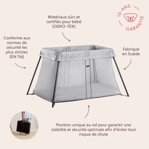 Lit parapluie light argent Babybjorn