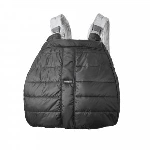 Cape d'hiver pour porte-bébé noir Babybjorn