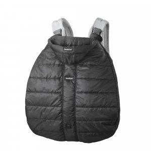 Cape d'hiver pour porte-bébé noir Babybjorn