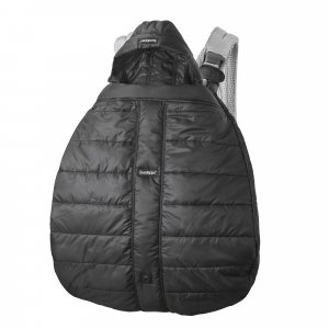 Cape d'hiver pour porte-bébé noir Babybjorn