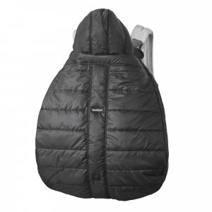 Cape d'hiver pour porte-bébé noir Babybjorn