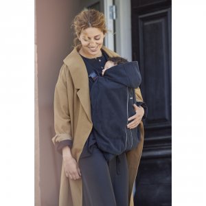 Cape pour porte bébé noir Babybjorn