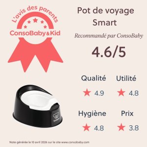 Pot smart noir Babybjorn
