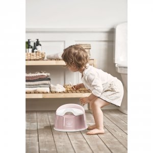 Pot smart rose pastel et blanc Babybjorn