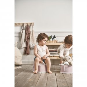 Pot smart rose pastel et blanc Babybjorn