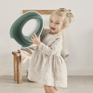 Pot smart vert profond et blanc Babybjorn