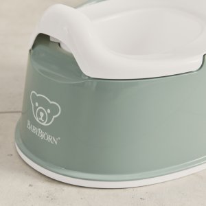 Pot smart vert profond et blanc Babybjorn