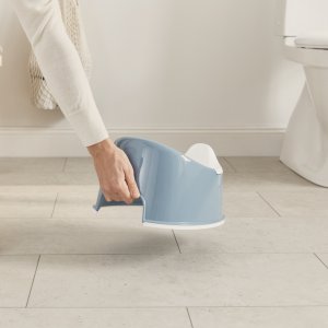 Pot smart bleu profond et blanc Babybjorn