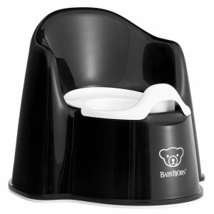 Pot fauteuil noir Babybjorn