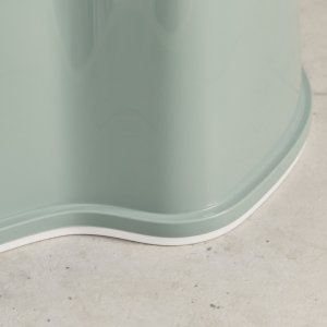 Pot fauteuil vert profond et blanc Babybjorn