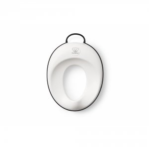 Réducteur de toilette blanc et noir Babybjorn
